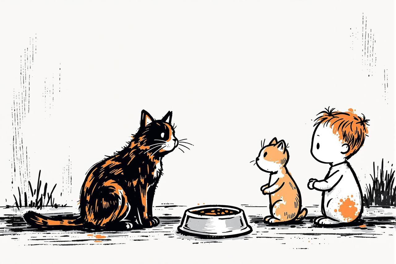 我想养猫但我妈不同意